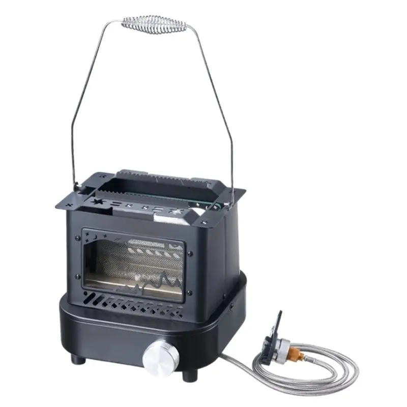 

【BIG SALE】Outdoor Heater, Portable Retro Cooking Stove, Multi-Functional Camping Heater