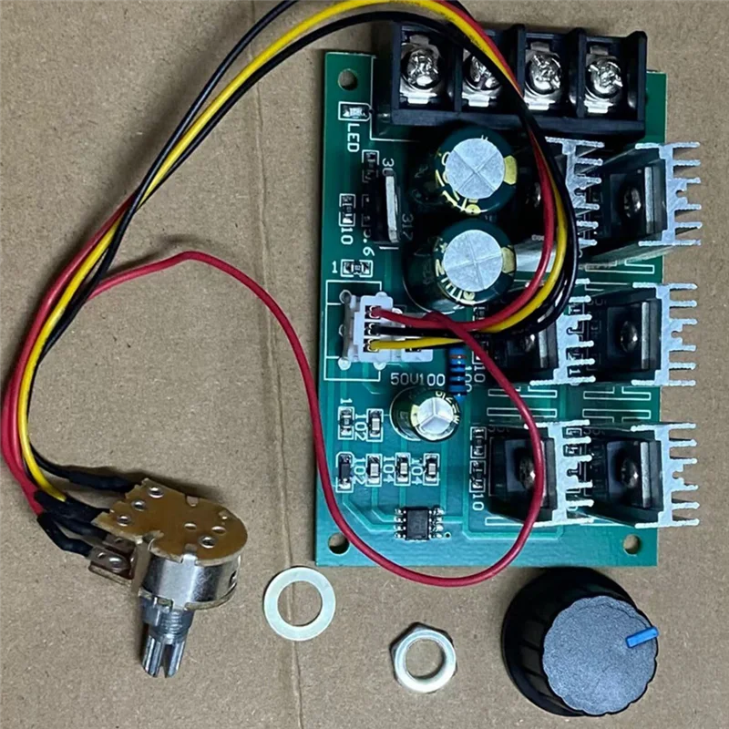Motordrehzahlregler 12 V, 24 V, 36 V, 48 V, Hochleistungs-Antriebsmodul, PWM-Motordrehzahlregler, 40 A Stromregler