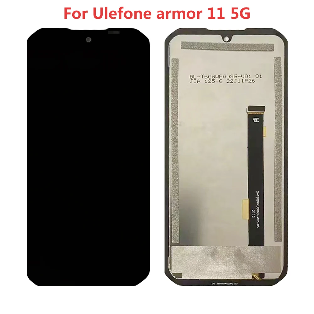 

6.1'' Inch Armor11 LCD For Ulefone Armor 11 5G 11T LCD Display Touch Screen Digitizer Assembly Replacement Parts 100% Tested