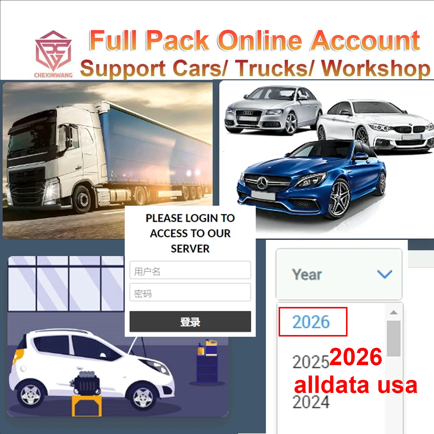 

2026 Online Account for Auto-data Auto Data All Data Haynes PRO W I S Service Box Workshop Repair Software