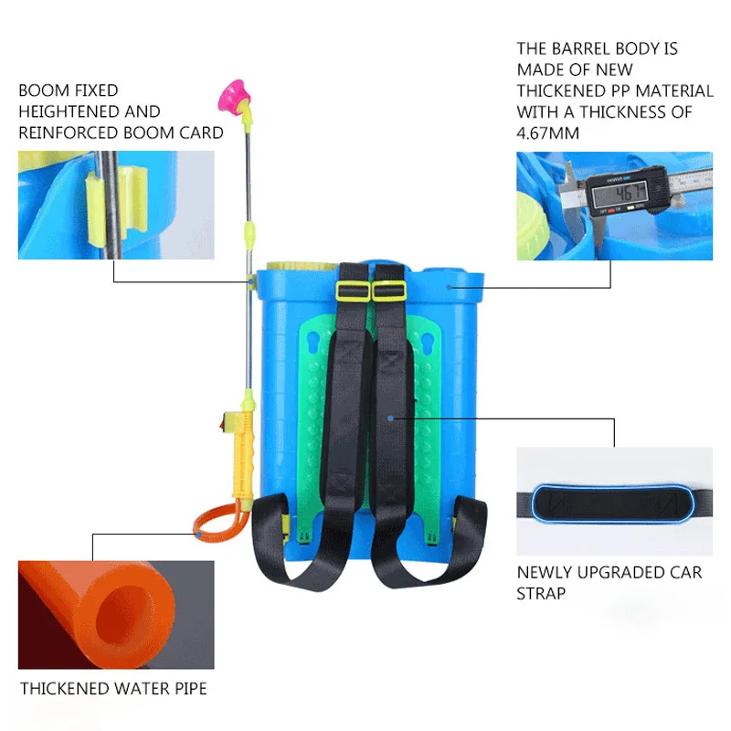 20L Protable Electric ULV Fogger Sprayer with battery Ultra Capacity Disinfection Machine Fight Drugs Sprayer Agricultural Spray