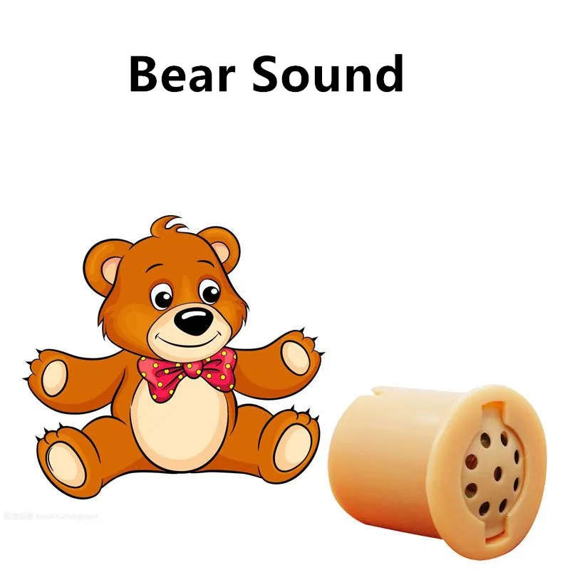 5pcs Animal sound squeeze box/electronic toy movement/DIY toy music speaker/baby toys accessories/technology model parts