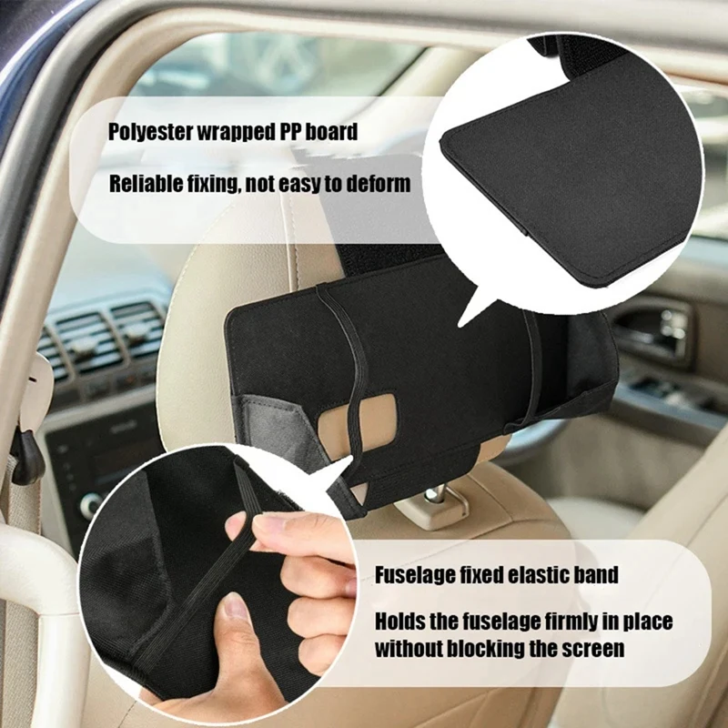 Car Headrest Mount Holder Seat Mount Holder Compatible For Steam Deck, Game Machine Steam Deck Holder For Car Back Seat