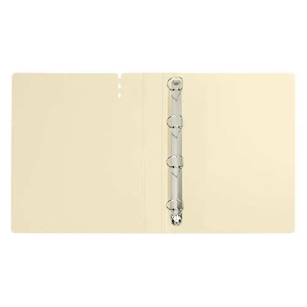 File Folder Waterproof Document Folder Portable File Organizer Thickened Plastic Folder for Papers Pp A4 D-shaped Binder Display