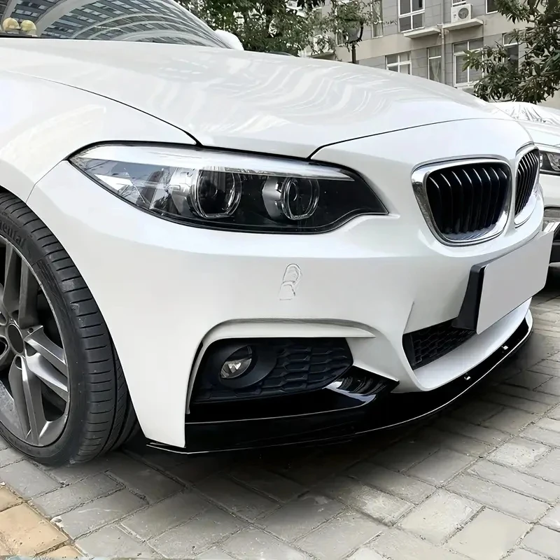 

Front Bumper Splitter Lip Diffuser 2 Series F22 F23 220i 220d 230i M240i Sport 2015-2019 Aero Aftermarket Tuning Parts