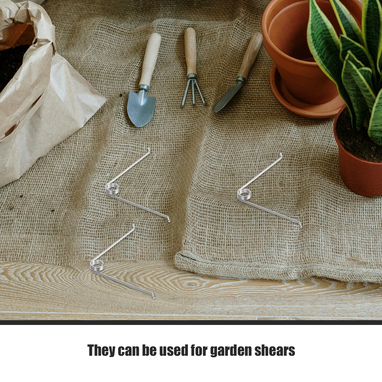 

10pcs Stainless Steel Springs Garden Shears Strong Durable Replacement For Gardening Trimming Tools Tree Pruner Spring