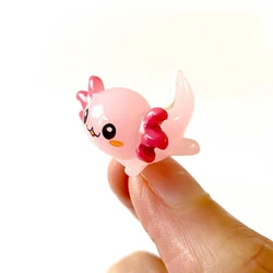 5/10pcs Mini Resin Axolotl Miniatures, Cute Fairy Garden Animals Home Ornament, Micro Moss Landscape DIY Craft Decoration