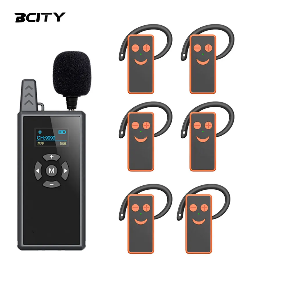 BCITY Tour Guide System  Long Standby Anti-interference for Tourism Museum Church Conference Teaching Training Long Standby Time