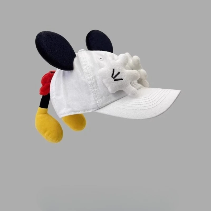 Cute Baseball Cap Cartoon Design Cotton Creative Big Ear Baseball Cap Out for Children's Sun Hat Gorras Para Mujer Fashion