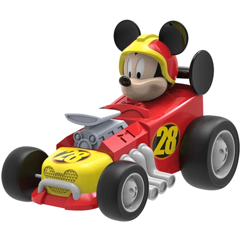 Mickey Mouse Donald Duck Daisy Minnie Cartoon Inertial Power Toy Car Press Back Car Creative Model Ornament Children's Surprise view 2