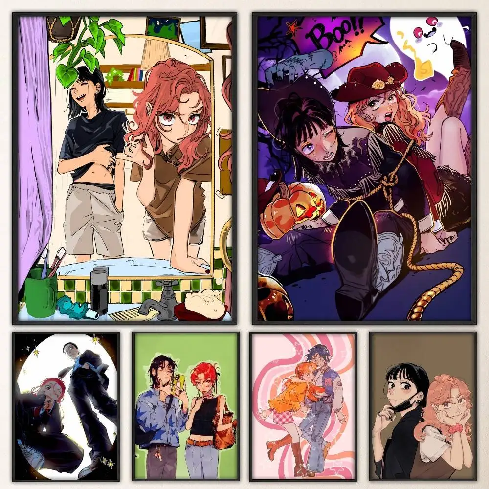 Koga Mitsuki C-Comics Aya Oosawa Poster wall stickers -suitable for all rooms perfect gift