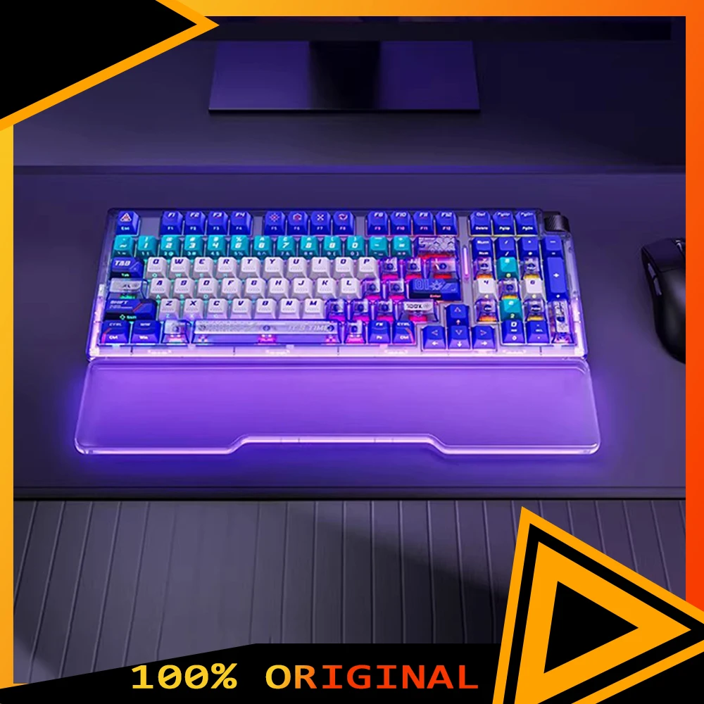 DAREU COOL98 Mechanical Keyboard SOCD Function With Magnetic Axis Three Mods Low Delay RGB Keyboard Gasket PC Accessories Gifts