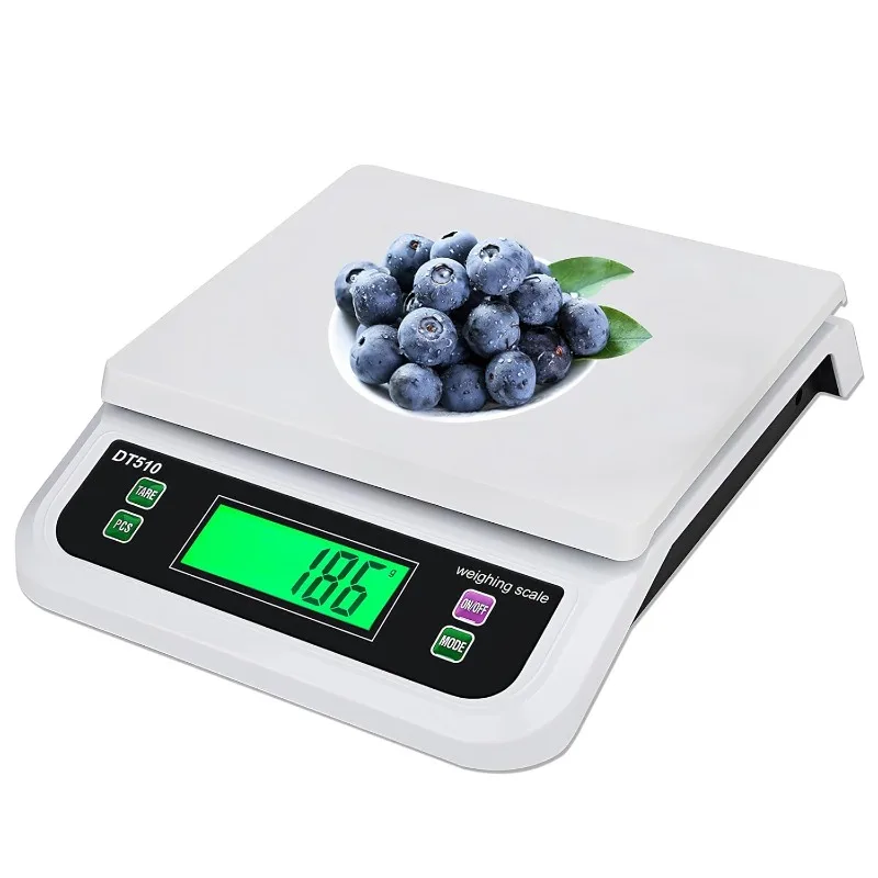 30KG /1G Precision LCD Digital Scale Electronic Balance Weight Scale Plastic Weight Scale Weight Balance Food Scales for Kitchen