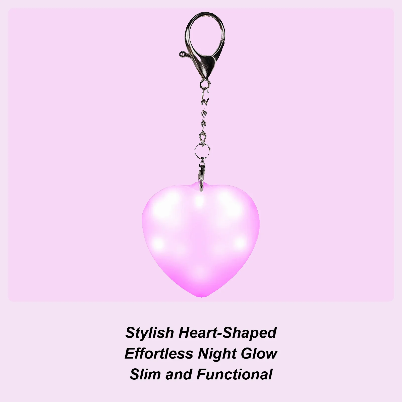 

Кошелек с сенсорным освещением, перезаряжаемый светодиодный сенсорный светильник в форме сердца для мамы, женский рюкзак, сумка-кошелек, сумка-тоут