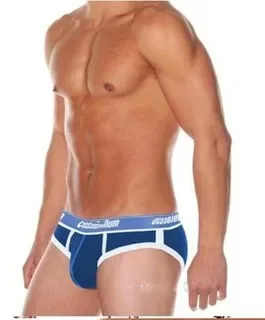 New comfortable breathable briefs men's WJ series three-dimensional sports low waist briefs