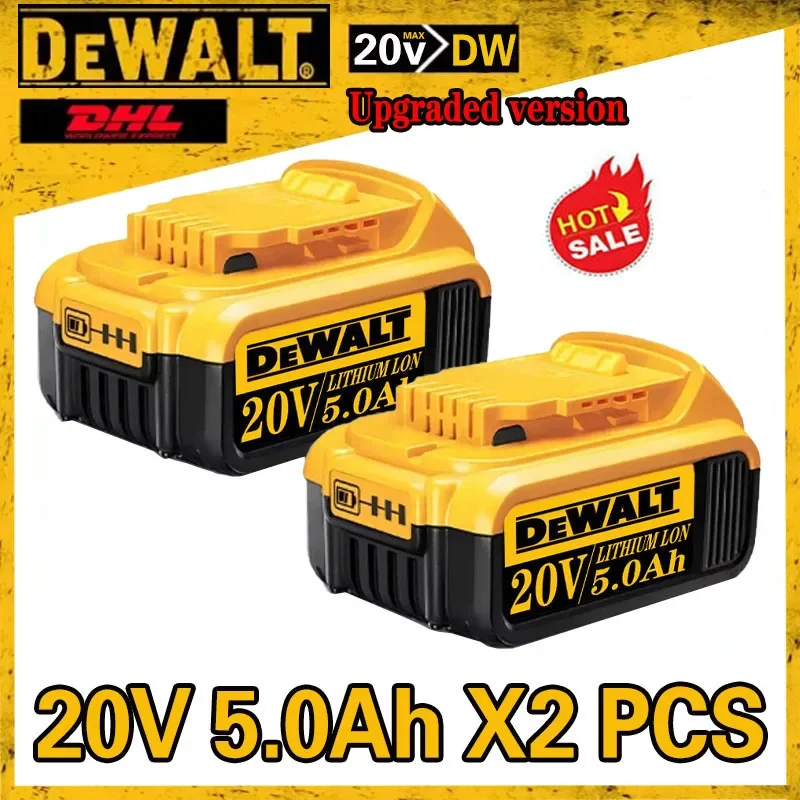 

Dewalt 20V 5.0Ah rechargeable battery, BDC112 charger, original Dewalt 220V DCB206, DCB205, DCB200 tool power battery DCB609