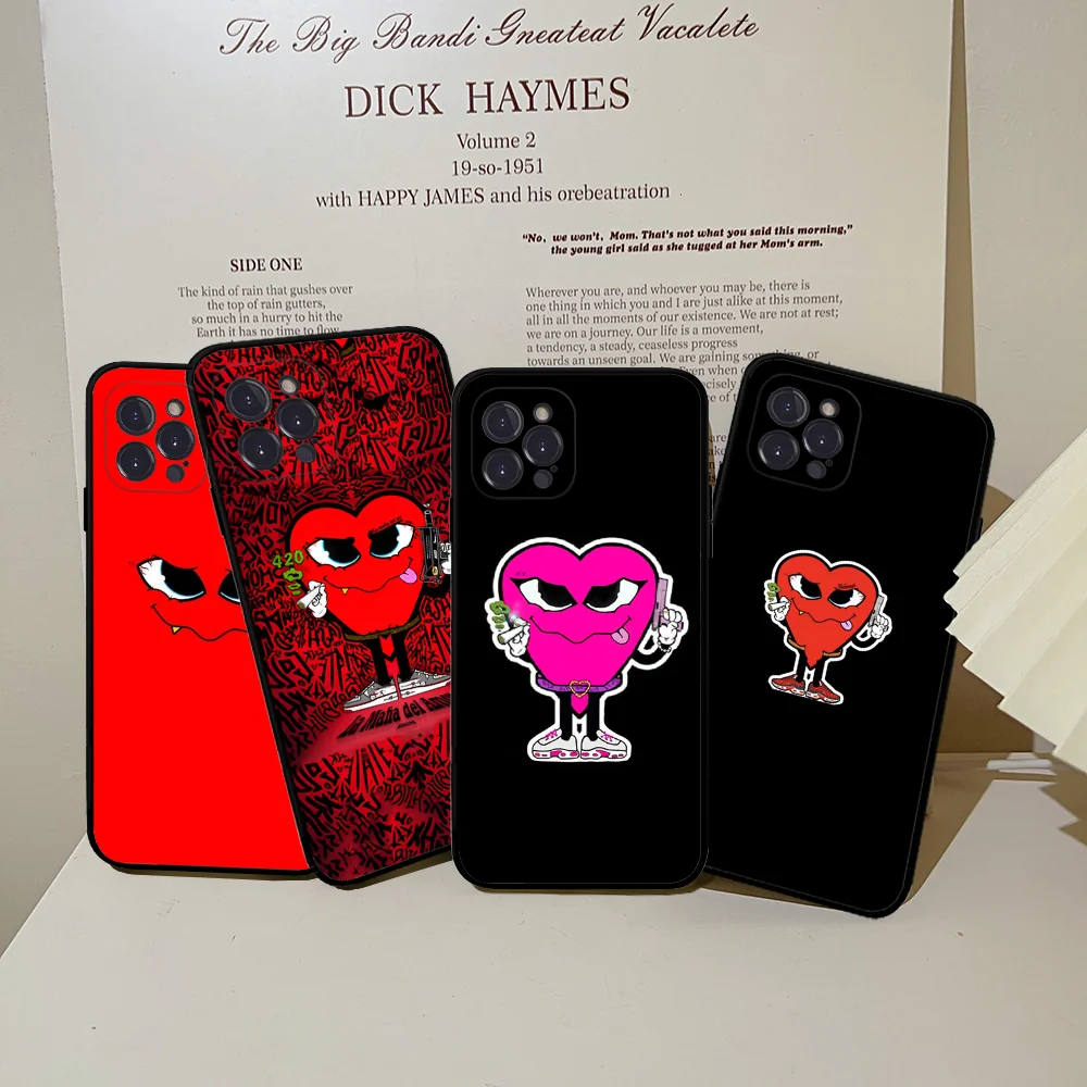 Love Mafia L-La M-Mafia D-Del A-Amor Phone Case For IPhone 16 15 8 7 6 6S Plus X SE XR XS 14 11 12 13 Mini Pro Max Mobile Case