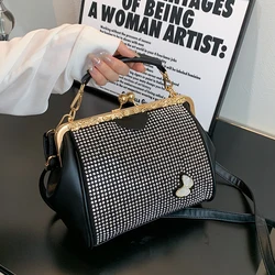 Luxury 2023 Rhinestone Handbag for Women Bag Diamonds High Quality Shoulder Crossbody Bags Female Fashion shining Evening Purses