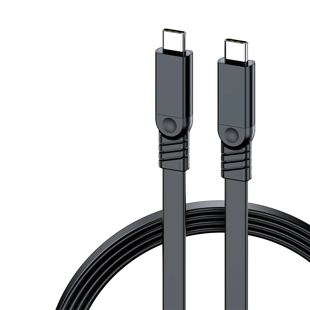 Kabel USB3.2 UGOjP USB A do Type C 10Gbps 60W PD Szybkie Ładowanie C do C Płaski Kabel do Telefonu Power Banku Dysku Twardego MacBooka — zdjęcie produktu 2