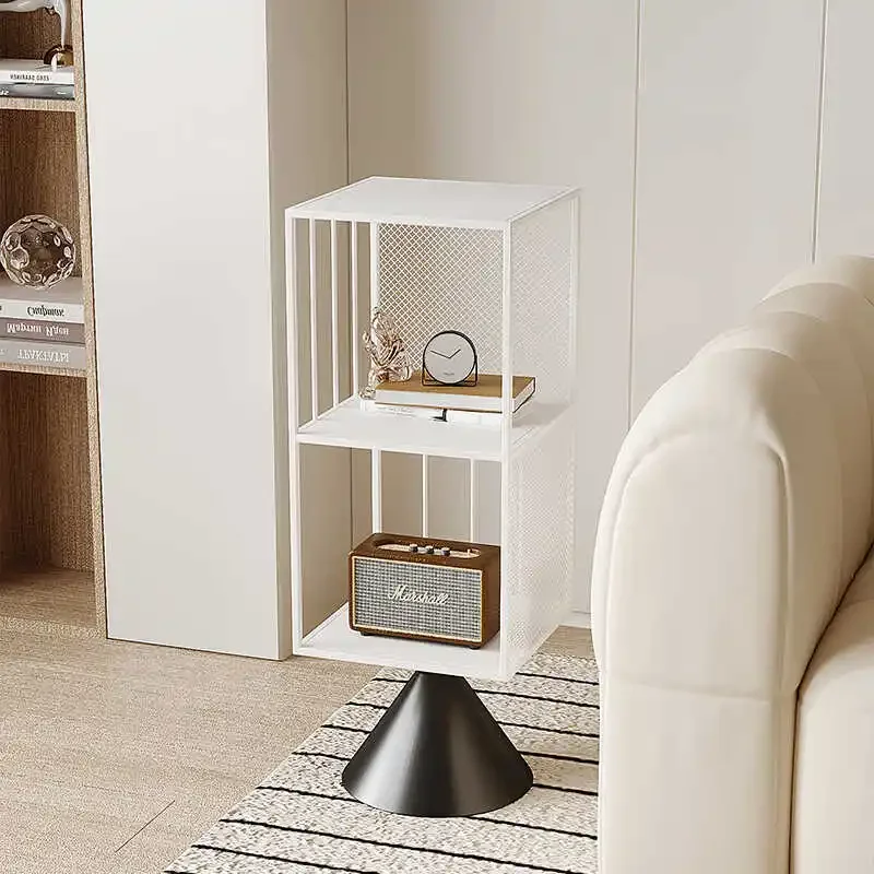 

Living room bookshelf Floor-to-ceiling shelf Children's corner Simple bedroom Next to TV Small bookcase Iron toy storage rack