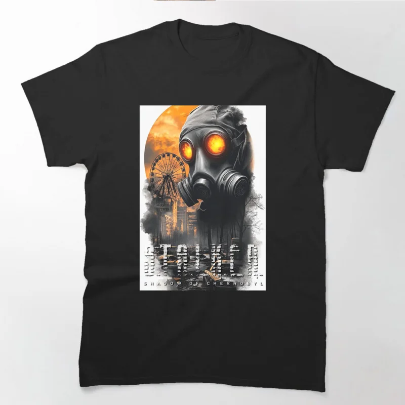 

S.T.A.L.K.E.R. 2 Shadow of chernobyl 0813 Danger exclusion zone gift t shirt Videogame Stalker Graphic Clothes All size Tops