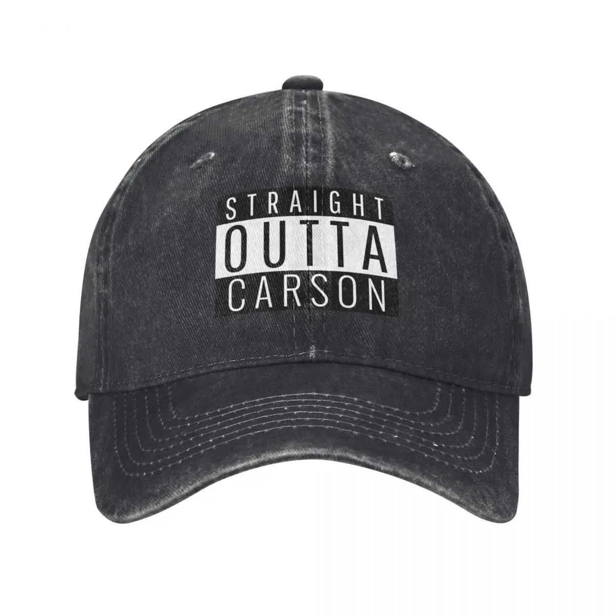 Straight Outta Carson California Baseball Cap Golf Wear Trucker Cap Military Tactical Cap Woman Hats Men's