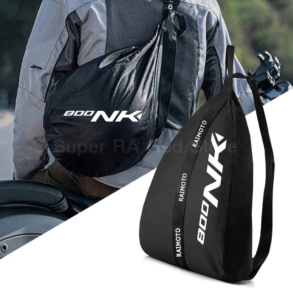 

For 800 NK 800NK 800nk Motorcycle Accessories Helmet Backpack Large Capacity Travel Bags Reflective