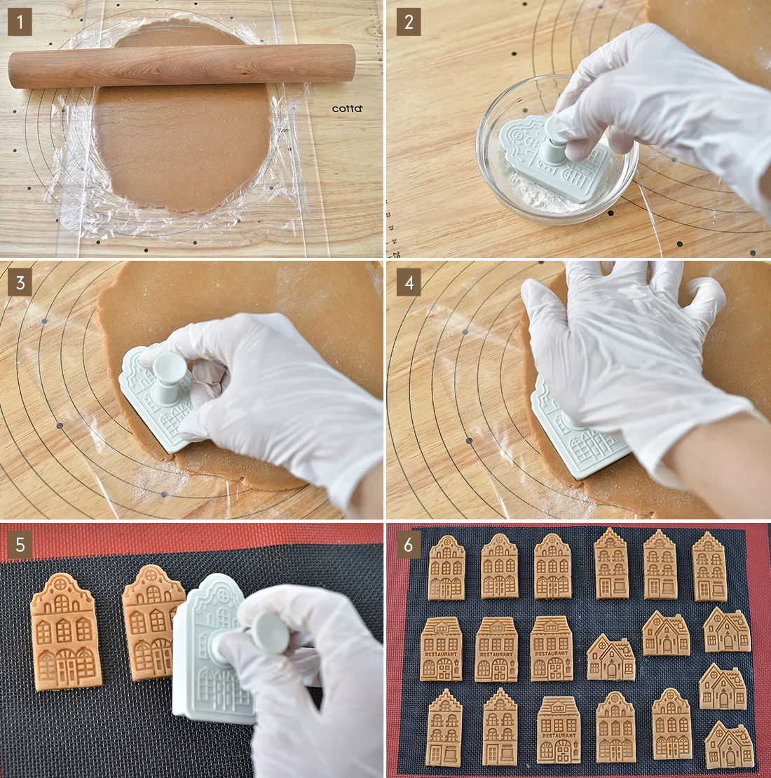 4Pcs Christmas Gingerbread Hou - Home Fragrance Gingerbread ulasan dan harga