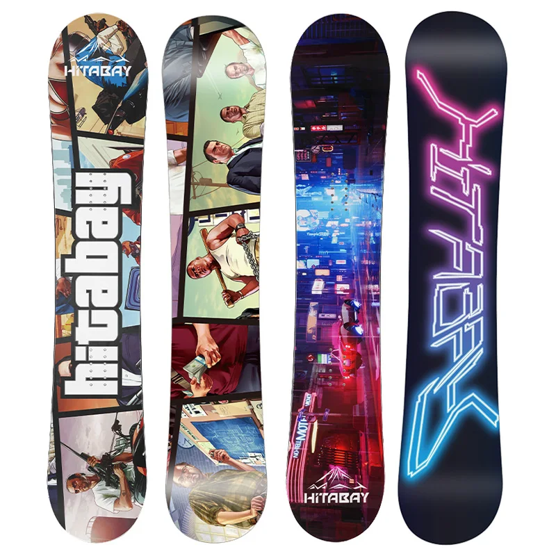 

RU Warehouse Drop Snow Board Factory Directly Parking Snow Board Men and Women Unisex Snowboard
