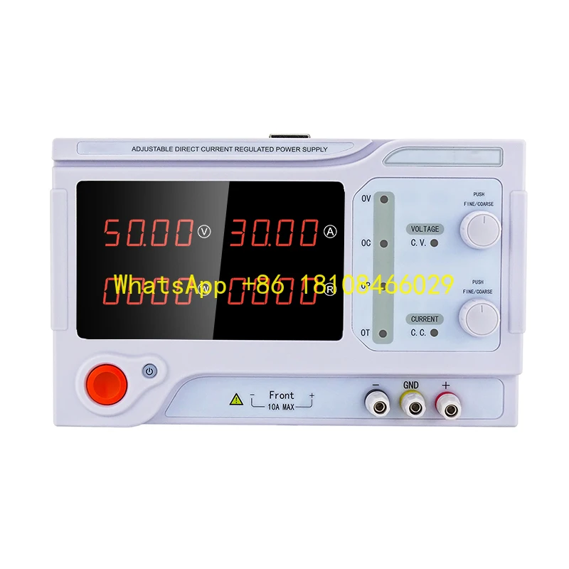 

TDPE-5030C 1500 Вт DC 4-значный дисплей Импульсный источник питания 220 В Вход 50 Гц Выходная частота 50 В 30 А Промышленное применение