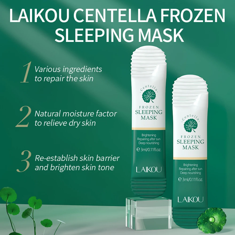 8pcs LAIKOU Moisturizing Facial Mask Hydrating Sleeping Face Sheet Masks Face Mask Beauty Korean Skin Care Products