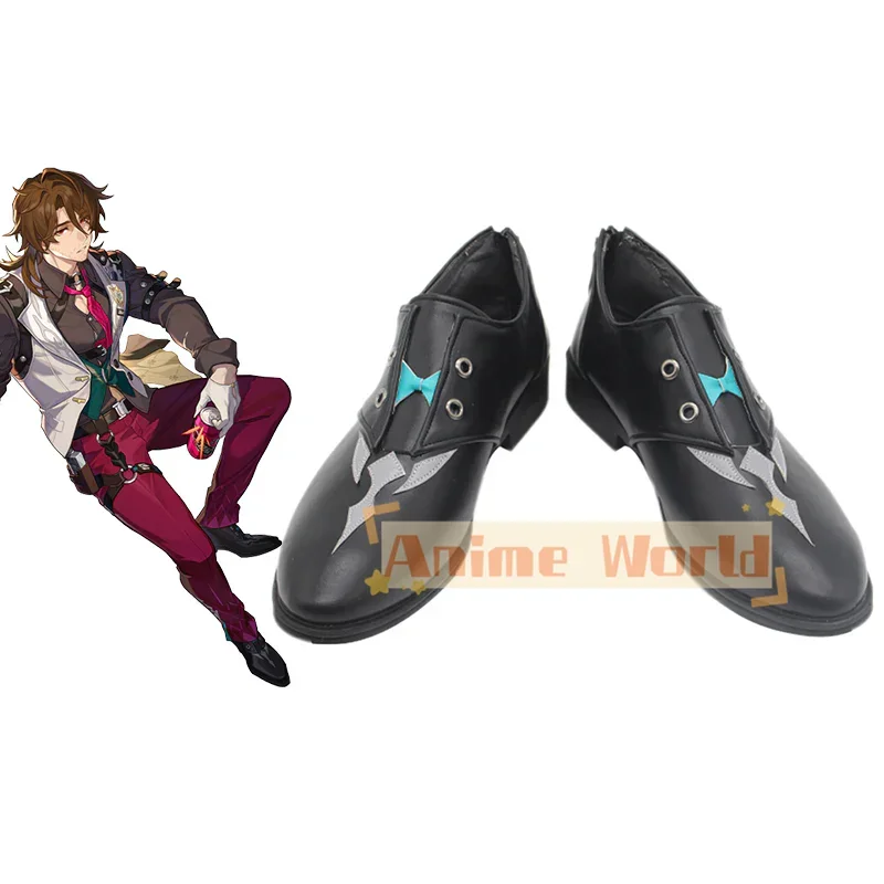 Honkai: Star Rail Gallagher Cosplay Shoes Halloween Carnival Boots Custom Made