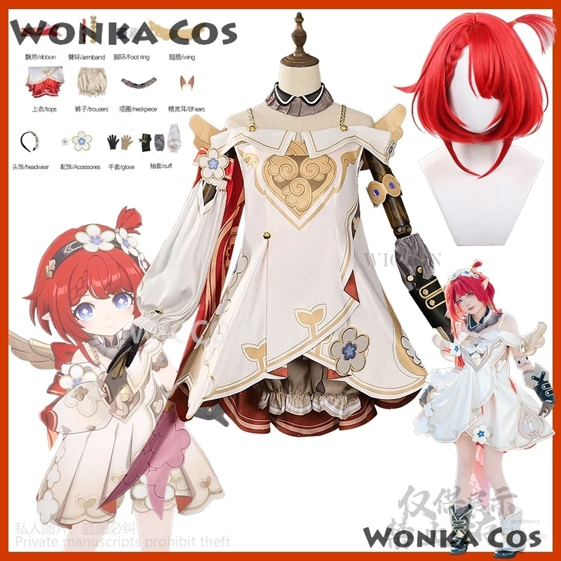 

Tribios Cosplay Game Honkai Star Rail Cos Dress Lolita Girls Women Cosplay Role Play Halloween Christmas Suit