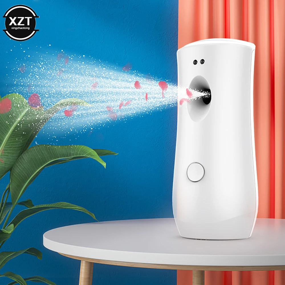 Automatic Air Freshener Dispenser Timed Spray Dispenser Wall Mounted/Free Standing Fragrance Diffuser for Car Home Room Supplies