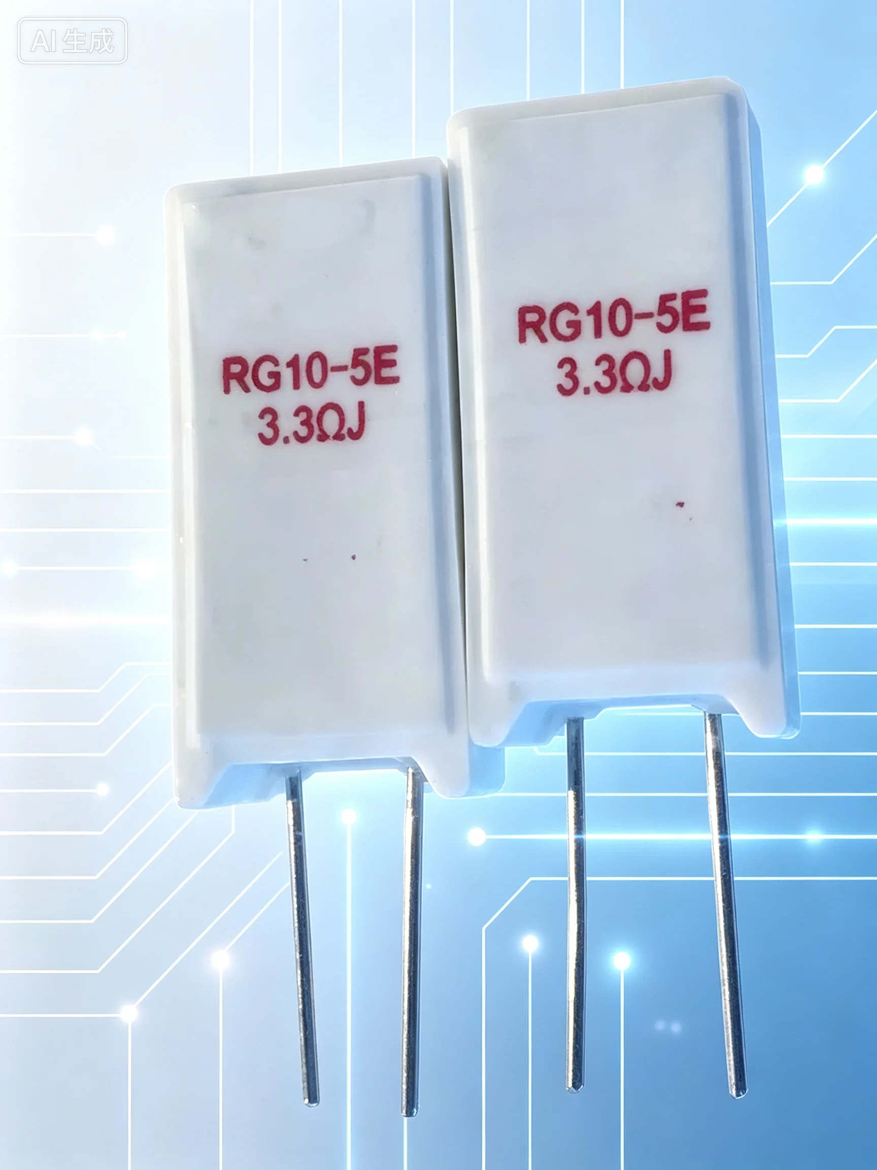 for RG10-5EG Thermal Cement Resistor,3.3RJ 151℃ 2A,S10Y6.8RJ Brand New Genuine  5pcs