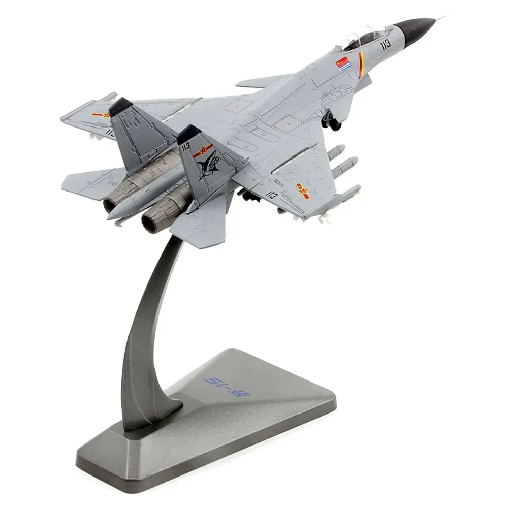 2024New Hot Sale Diecast AF1 Chinese Navy Liaoning Shandong  J-15 Flying Shark Fighter Finished Alloy Aircraft Model 1/144 Scale