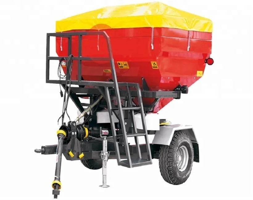 FERTILIZING AND SPRAYING HINES THE FERTILIZER SPREADER TRAILED TWIN DISC GYT2500