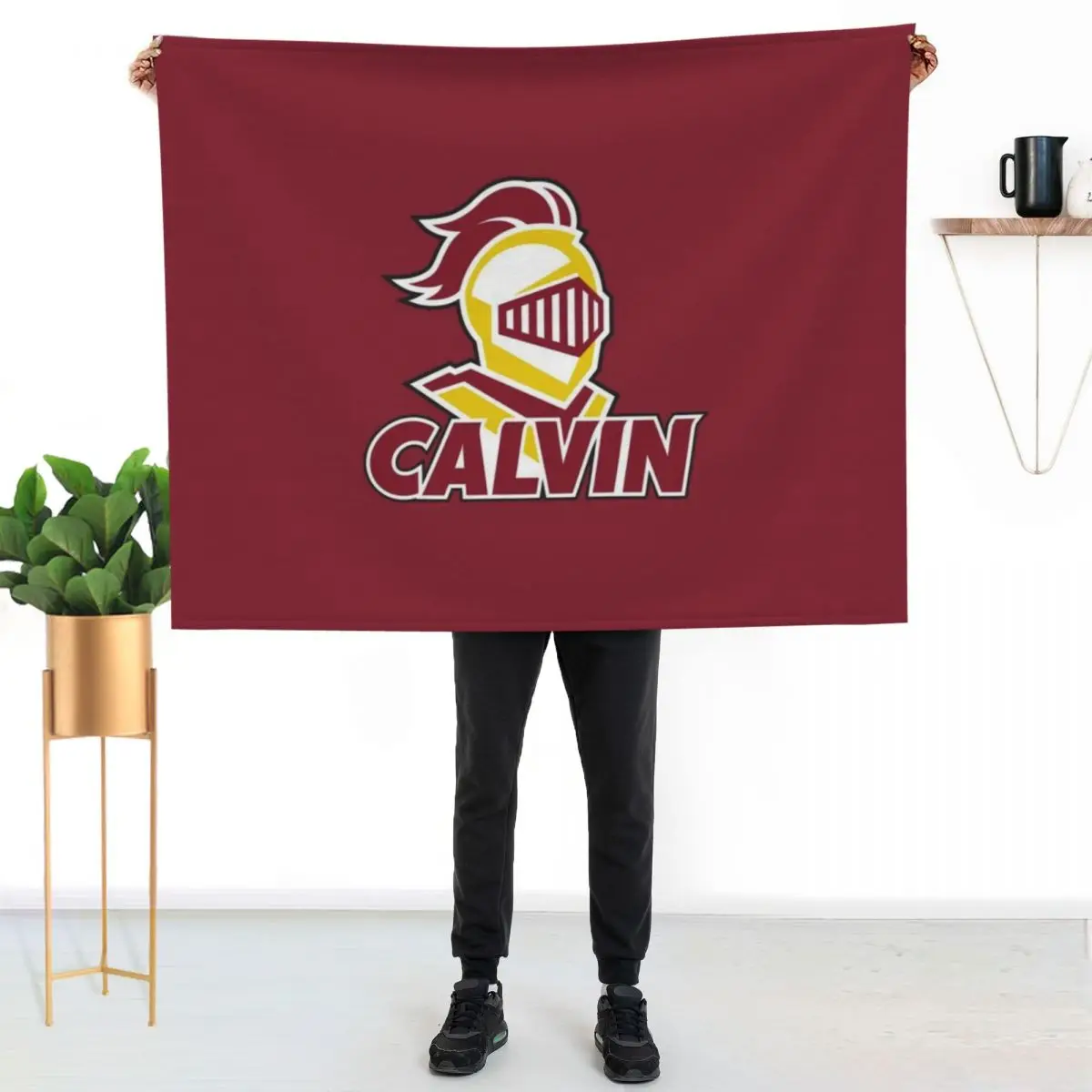 Knight Calvin Grand Rapids Throw Blanket Decorative Throw blankets and throws Quilt Flannel Furry Blankets