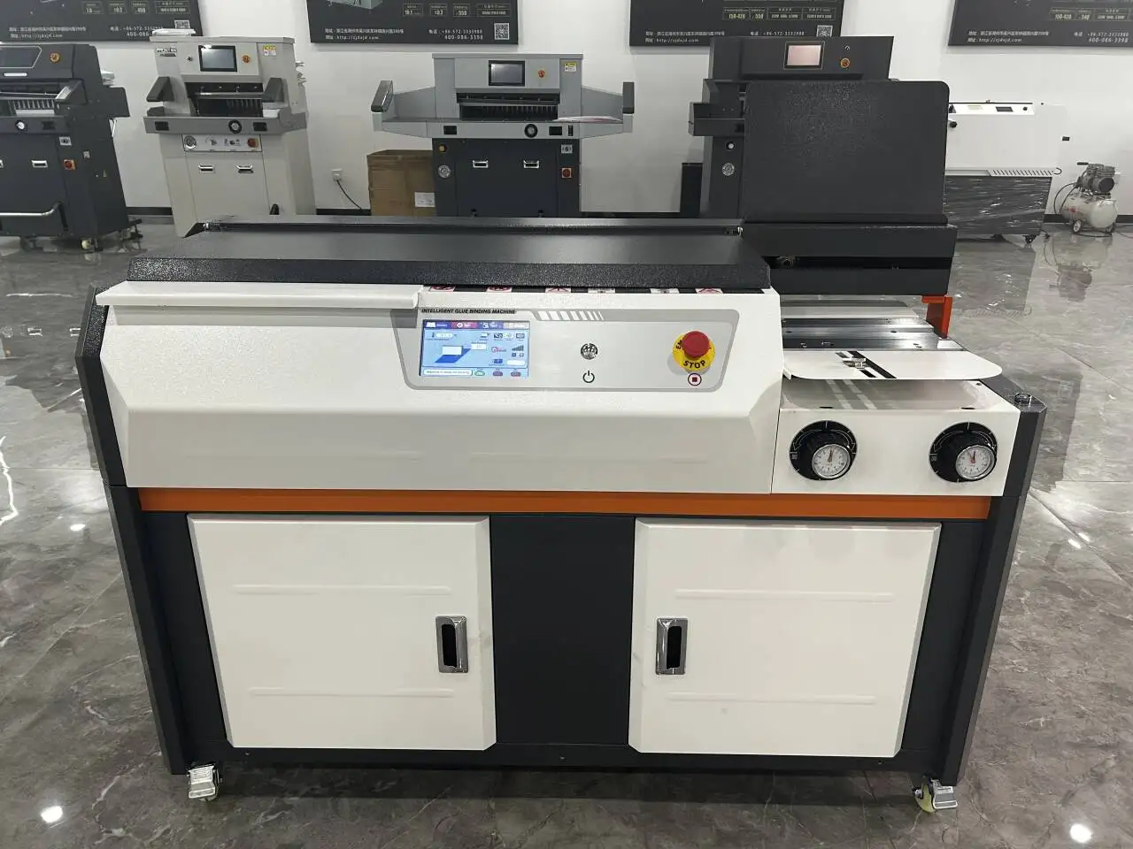 Book Binder Economical A4 Booklet Softcover Binding Machine C60F