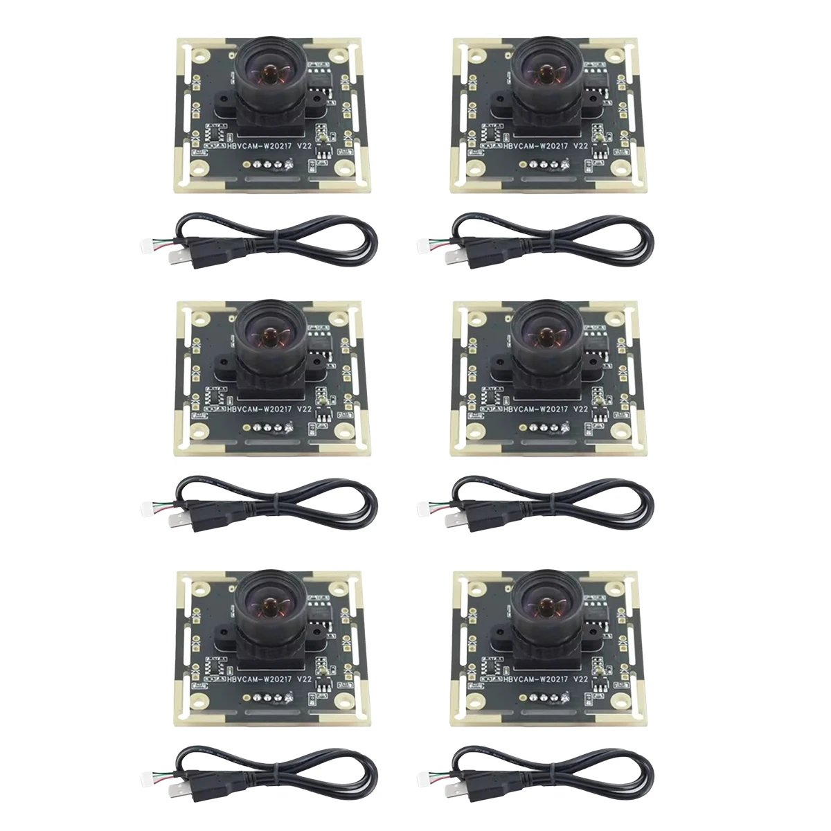 Camera Module 100 Degree OV9732 2M Cable 1280x720 30fps , for DIY Autodarts.Io , USB Drive Free