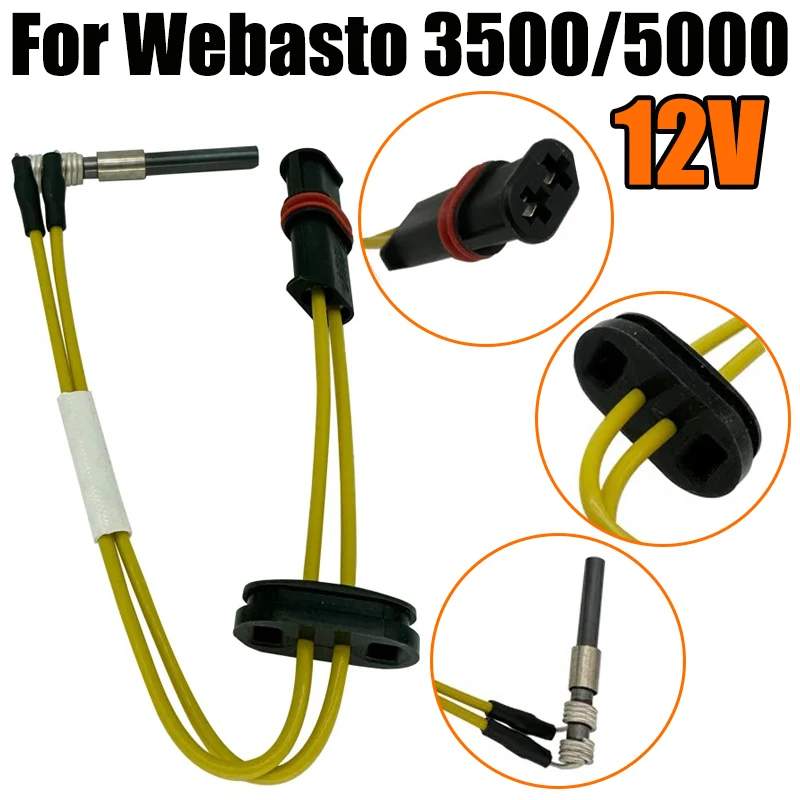 

91370B 12V Ceramic Needle Car Diesel Parking Heater Glow Plug Candles For Webasto Air Top 3500 5000 Parking Heaters Accessories