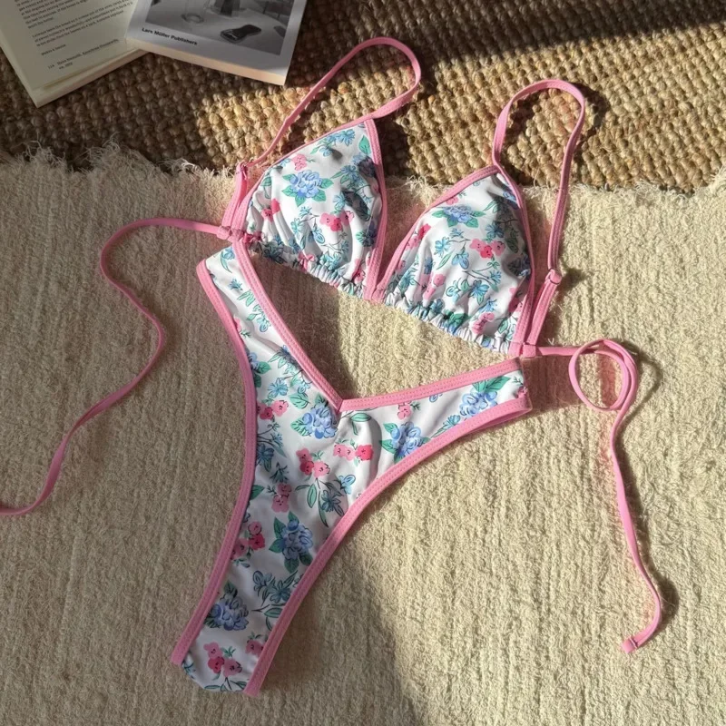 ليوبارد مثير البيكينيات 2025 المايوه النساء ملابس السباحة رفع الإناث الشاطئ ملابس سباحة حريمي لباس سباحة البرازيلي مجموعة البكيني بركة السباح