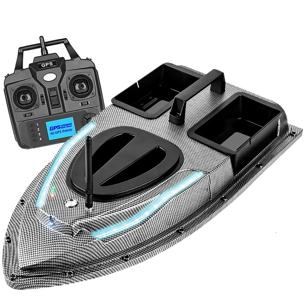 

New Arrival V900 GPS 500m Long Distance Fishing Bait Boat 40 Fixed Points Baiting And Carp Tackle Nesting Boat