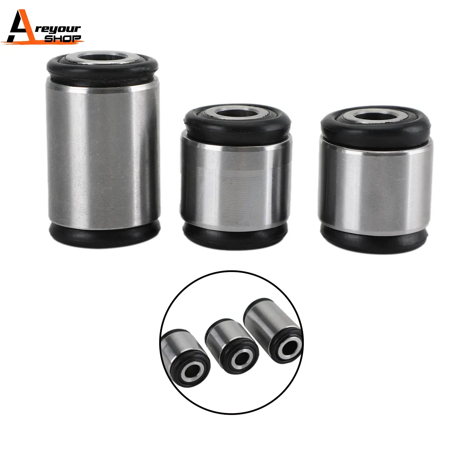 Areyourshop Watts Linkage Bushes Rear Kit For Land Rover Discovery 1l 1998-2004 RGW100020 RGX100960 Car Auto Parts