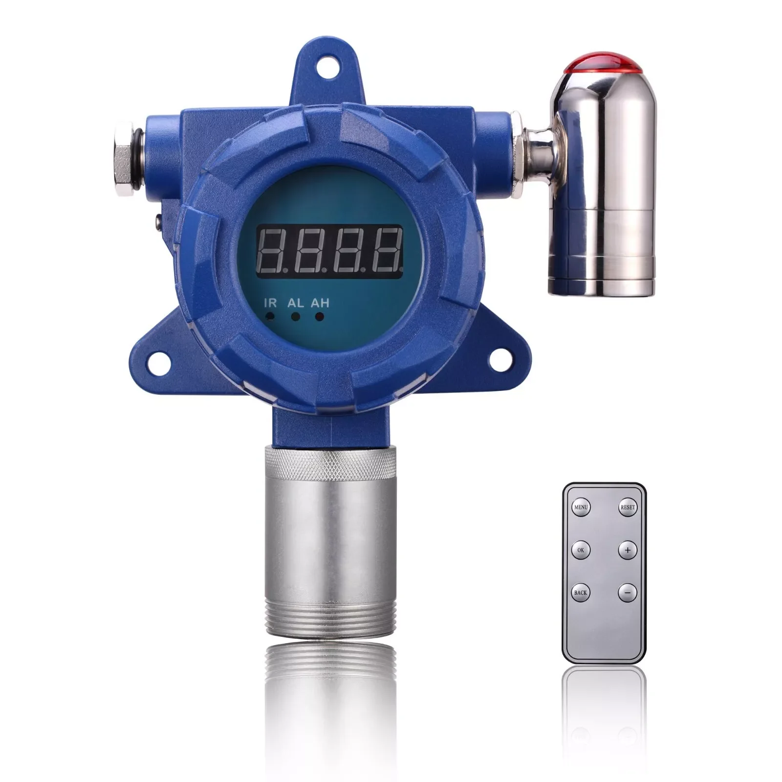 Wall-mounted O3 Gas Detector Fixed Ozone Gas Detector O3 Gas Monitor 0 to 50PPM Precision  ≤± 2% F.S. Linearity error  ≤±1%