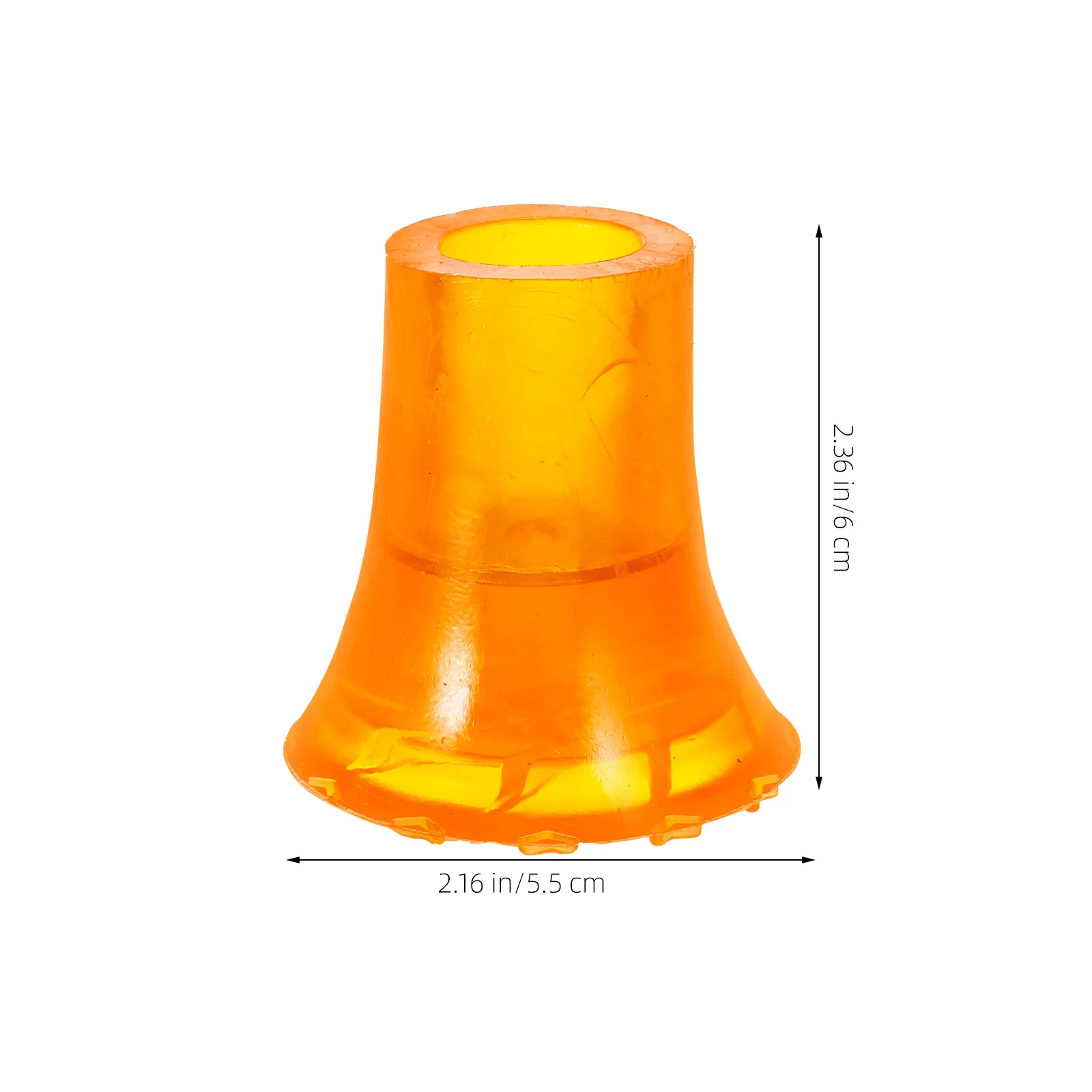 

4pcs Cane Tips Replacements Anti-Slip Crutch Foot Pads Lightweight Durable Walking Stick Pole Tip Protectors For Trekking