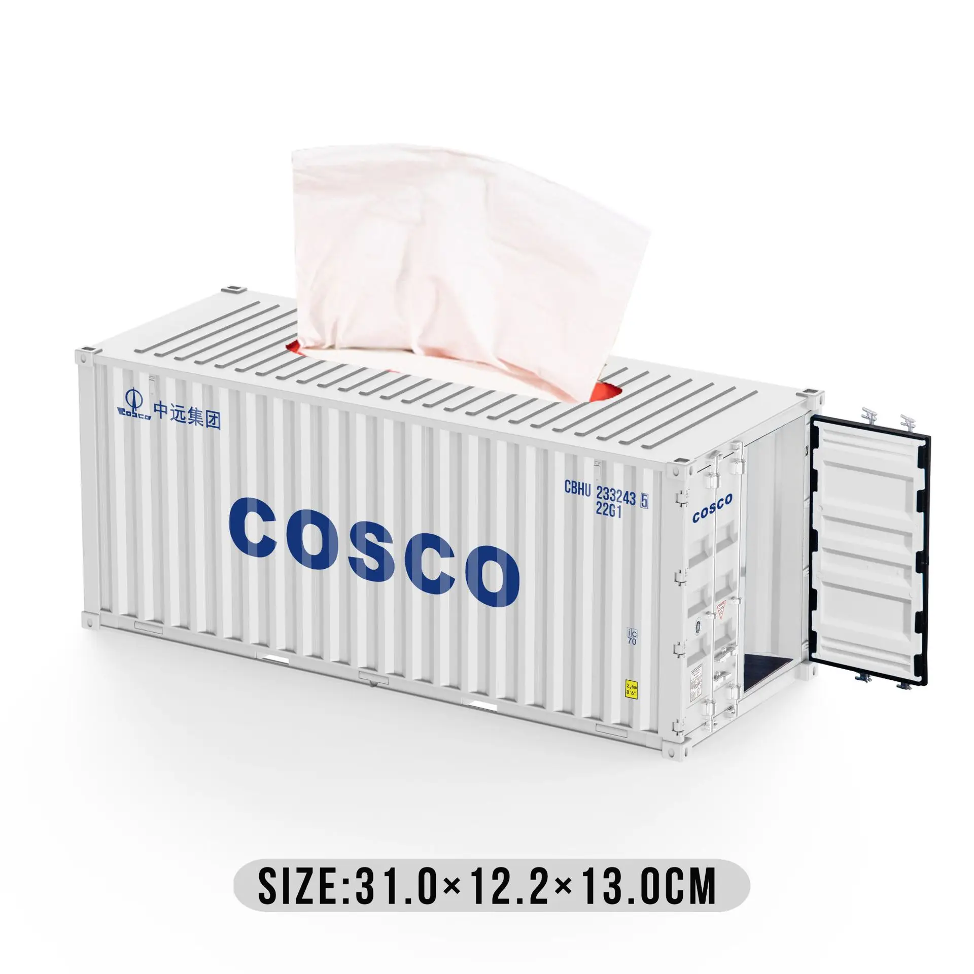 

1:20 Container Model Simulation Ornament Model Toy Storage Tissue Box Pen Holder Storage