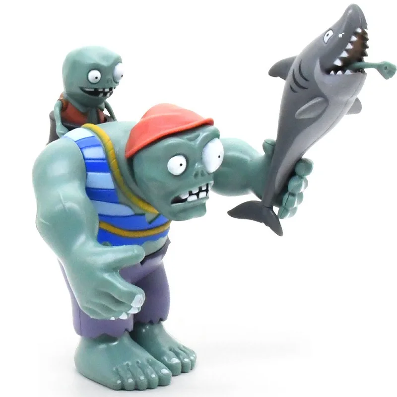 Plants VS. Zombies Action Figure Roadblock Noble Surfing Zombies Crazy Dave Game Model Dolls Toys Children's Christmas Gifts