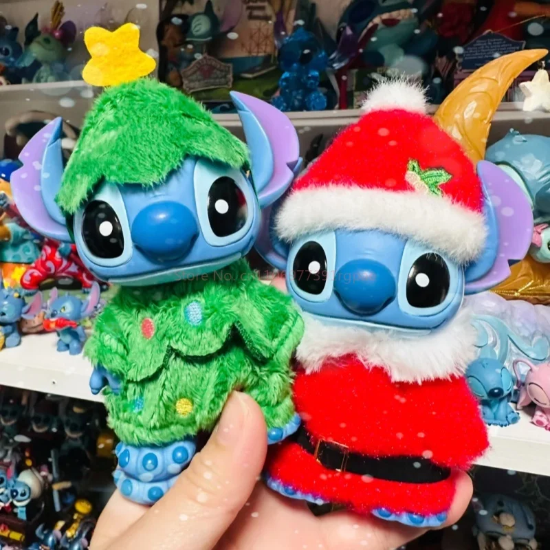 

Новая рождественская милая одежда, серия, плюшевая слепая коробка, кавайная загадочная коробка, аниме-фигурка, коллекция украшений, детский рождественский подарок, игрушка