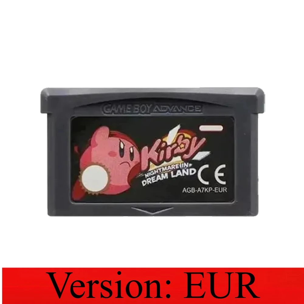 Kirby 32-Bit Game Card GBA Game Video Game Cartridge Console Card Emerald Amazing Mirror Dream Land Classic Game Collection view 6